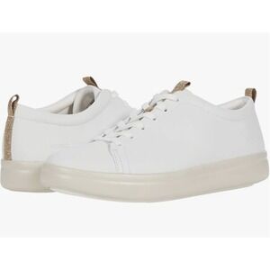 Vionic Womens White Paisley Leather Walking Sneaker Shoes Size US 8.5‎ Casual